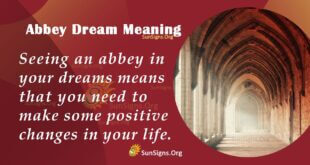 Abbey Dream Meaning