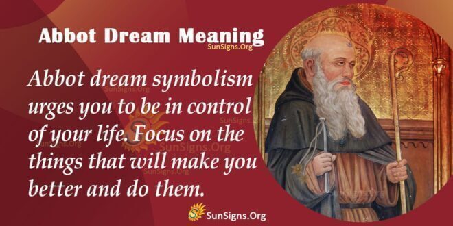 Abbot Dream Meaning