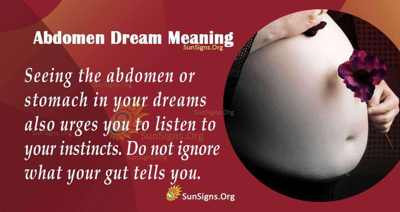 What Is Abdomen Dream Meaning? Interpretation And Symbolism