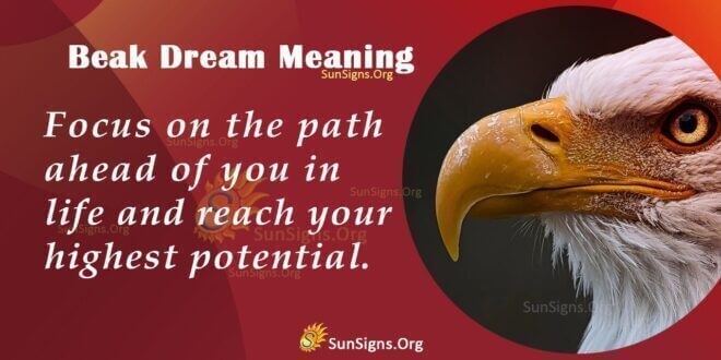 Beak Dream Meaning