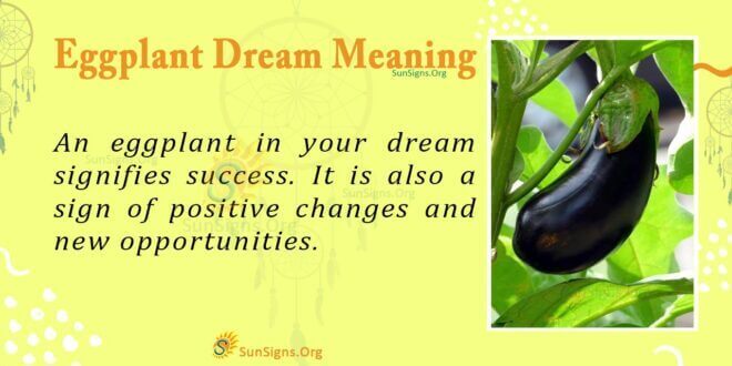 Eggplant Dream Meaning