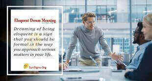 Eloquent Dream Meaning