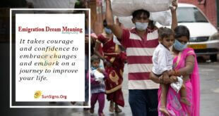 Emigration Dream Meaning