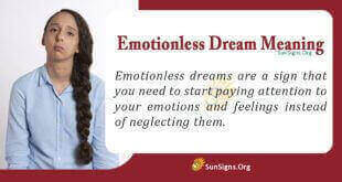Emotionless Dream Meaning