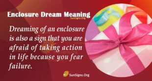 Enclosure Dream Meaning