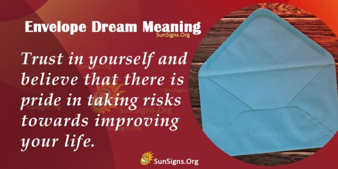 Envelope Dream Meaning