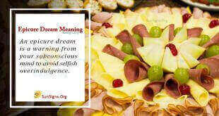 Epicure Dream Meaning
