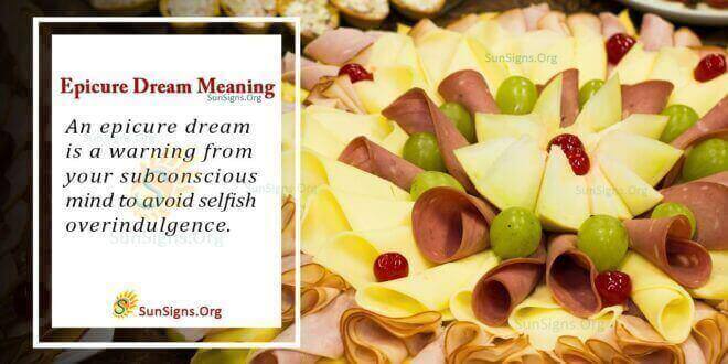Epicure Dream Meaning