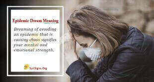 Epidemic Dream Meaning