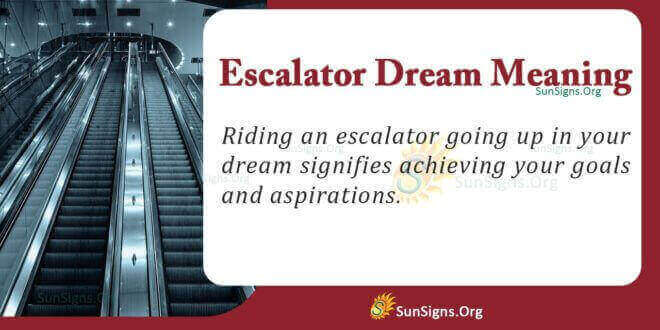 Escalator Dream Meaning