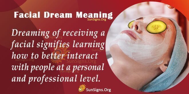 Facial Dream Meaning