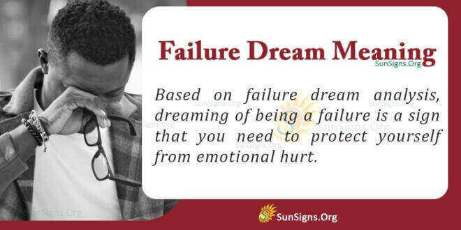 Failure Dream Meaning
