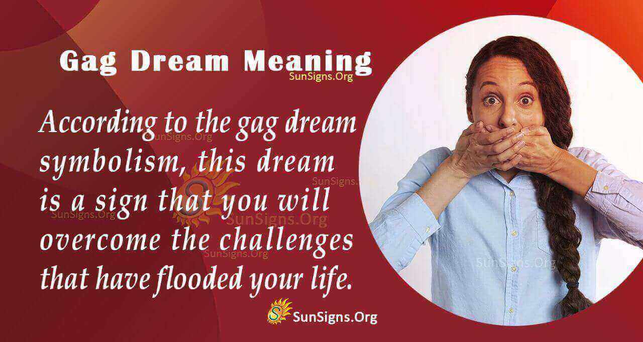 Gagging In A Dream Meaning, Interpretation and Symbolism