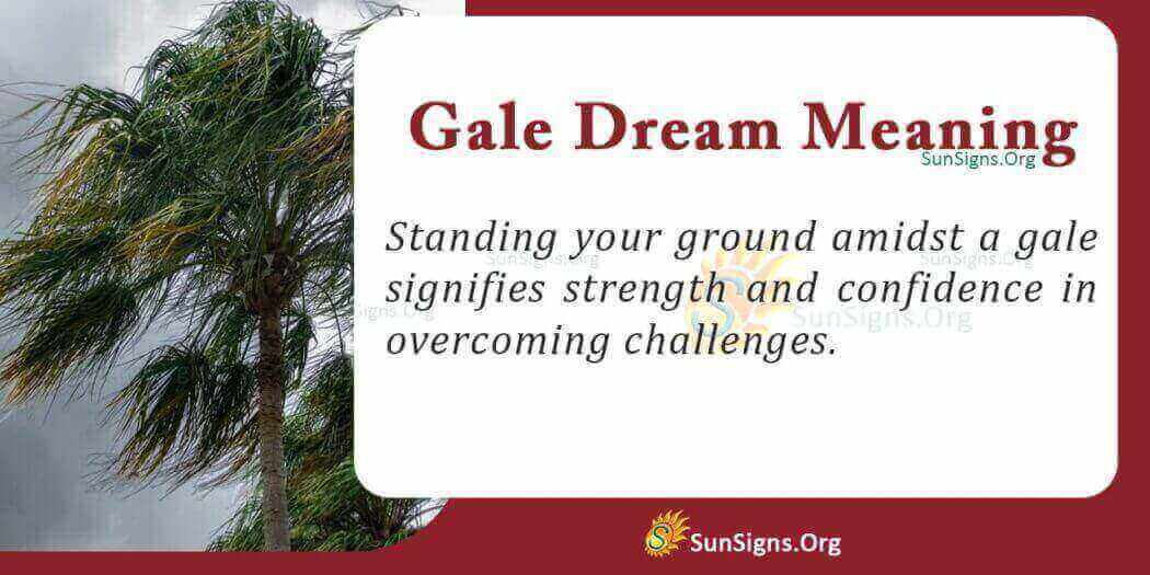 Seeing A Gale Dream Meaning, Interpretation and Symbolism