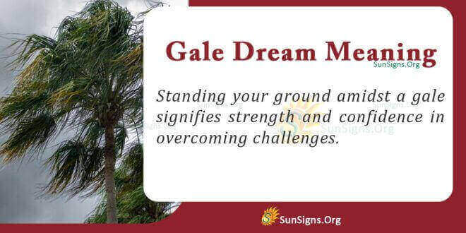 Gale Dream Meaning