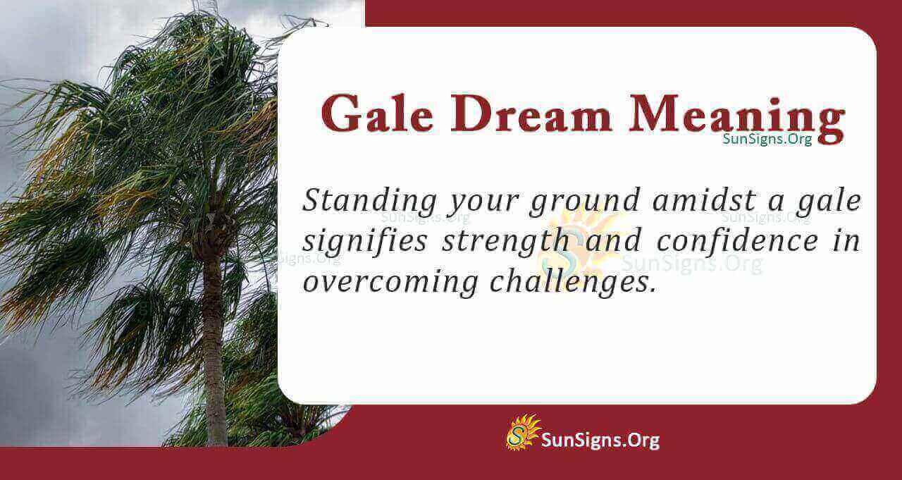 Seeing A Gale Dream Meaning, Interpretation and Symbolism