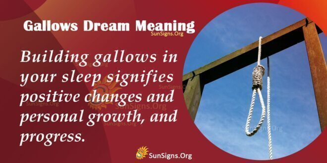 Gallows Dream Meaning