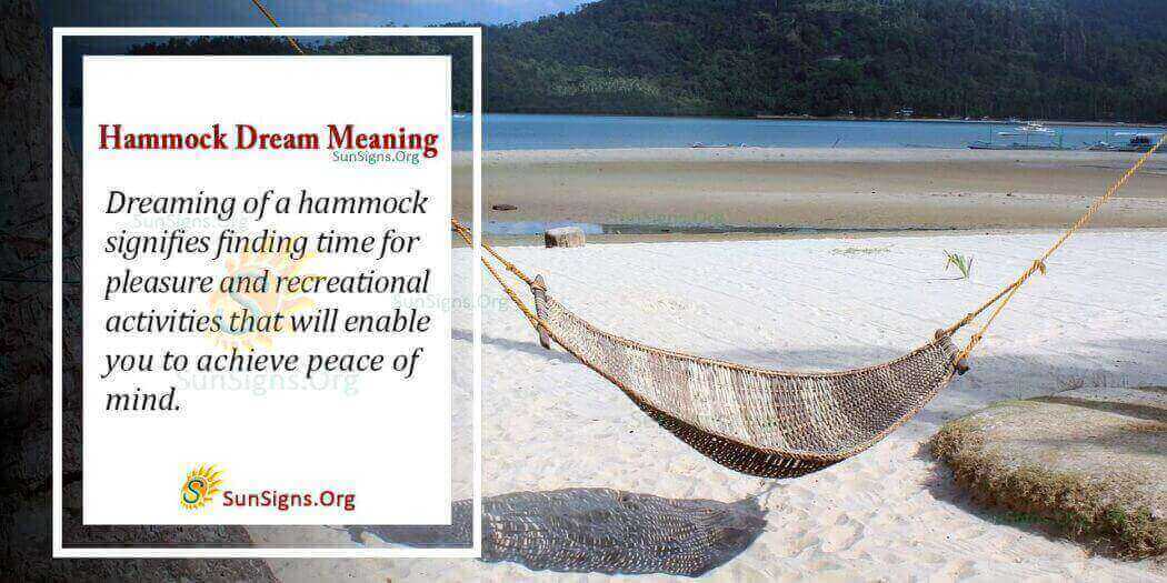 Dreaming of A Hammock Meaning, Interpretation and Symbolism