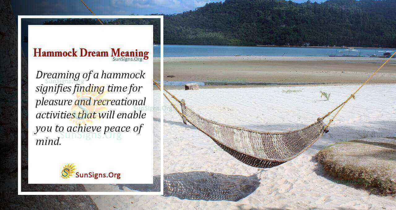 Dreaming of A Hammock Meaning, Interpretation and Symbolism