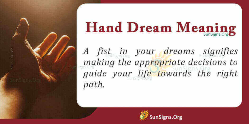 Dream About Hands Meaning, Interpretation And Symbolism