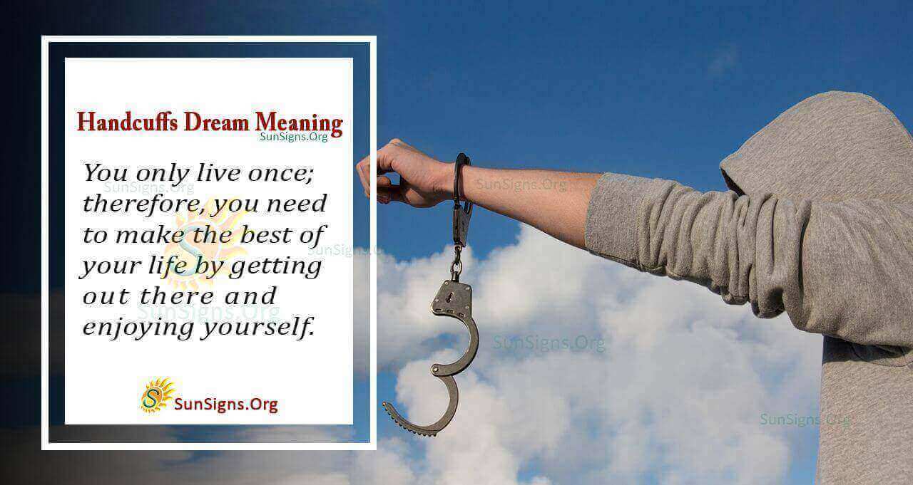 Seeing Handcuffs In A Dream Meaning, Interpretation And Symbolism