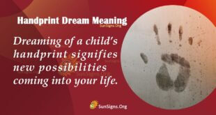 Handprint Dream Meaning