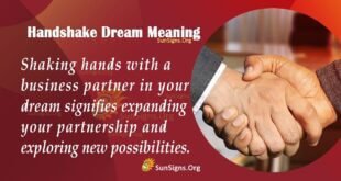handshake Dream Meaning