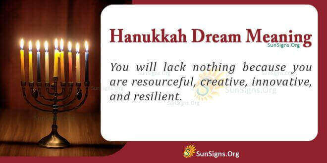 Hanukkah Dream Meaning