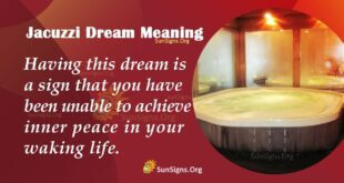 Jacuzzi Dream Meaning