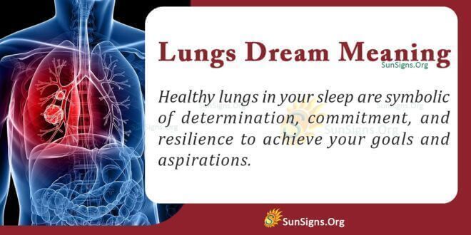 Lungs Dream Meaning