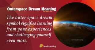 Outer space Dream Meaning