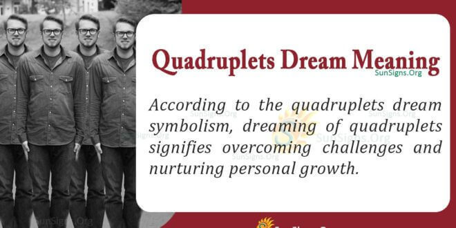 Quadruplets Dream Meaning