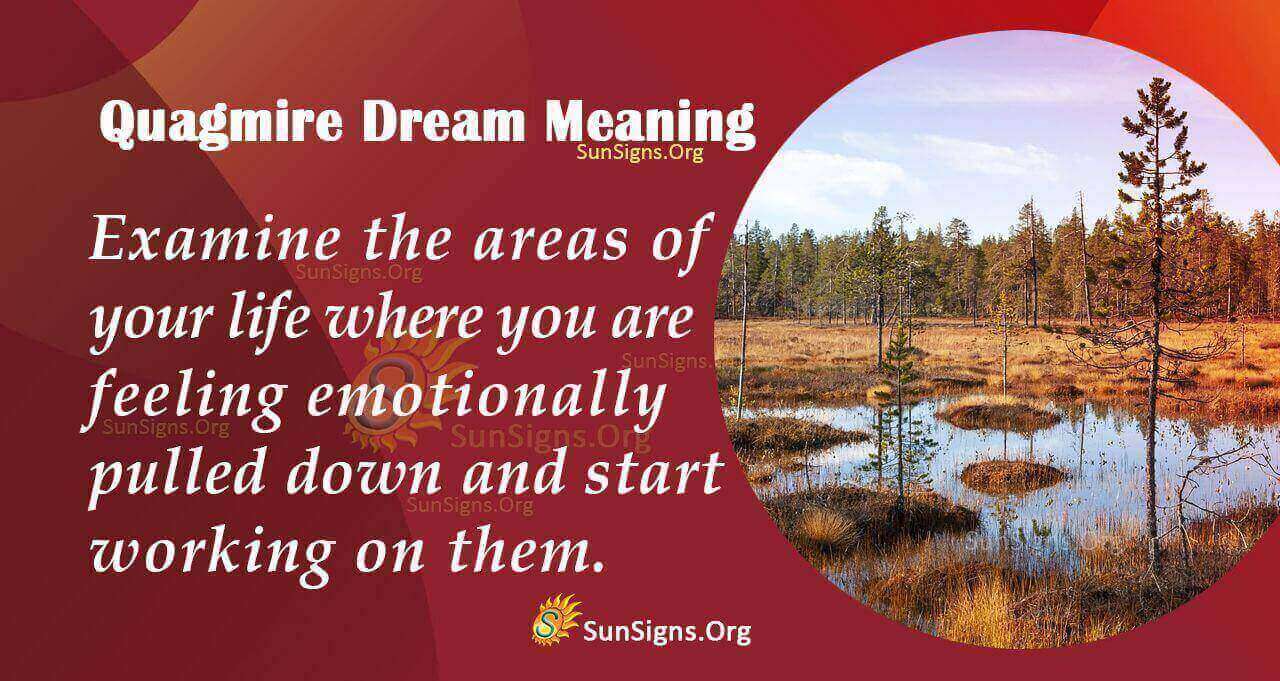 Quagmire Dream Meaning, Interpretation and Symbolism