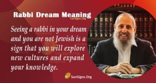 Rabbi Dream Meaning