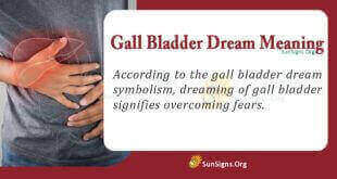 Gall Bladder Dream Meaning