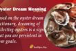 Oyster Dream Meaning