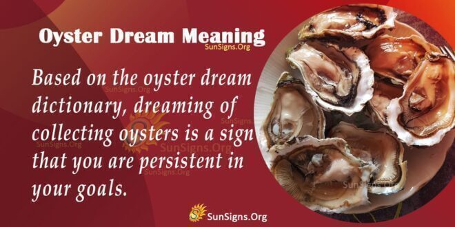 Oyster Dream Meaning