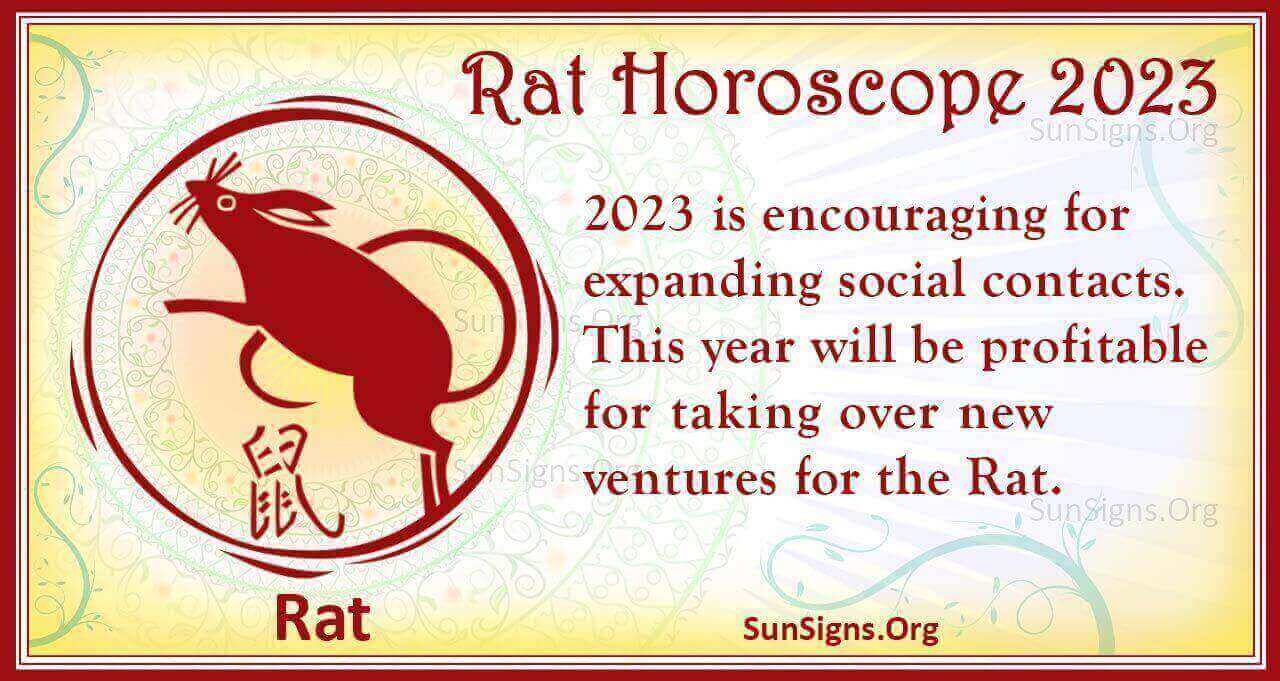 Rat Horoscope 2023 Luck and Feng Shui Predictions!