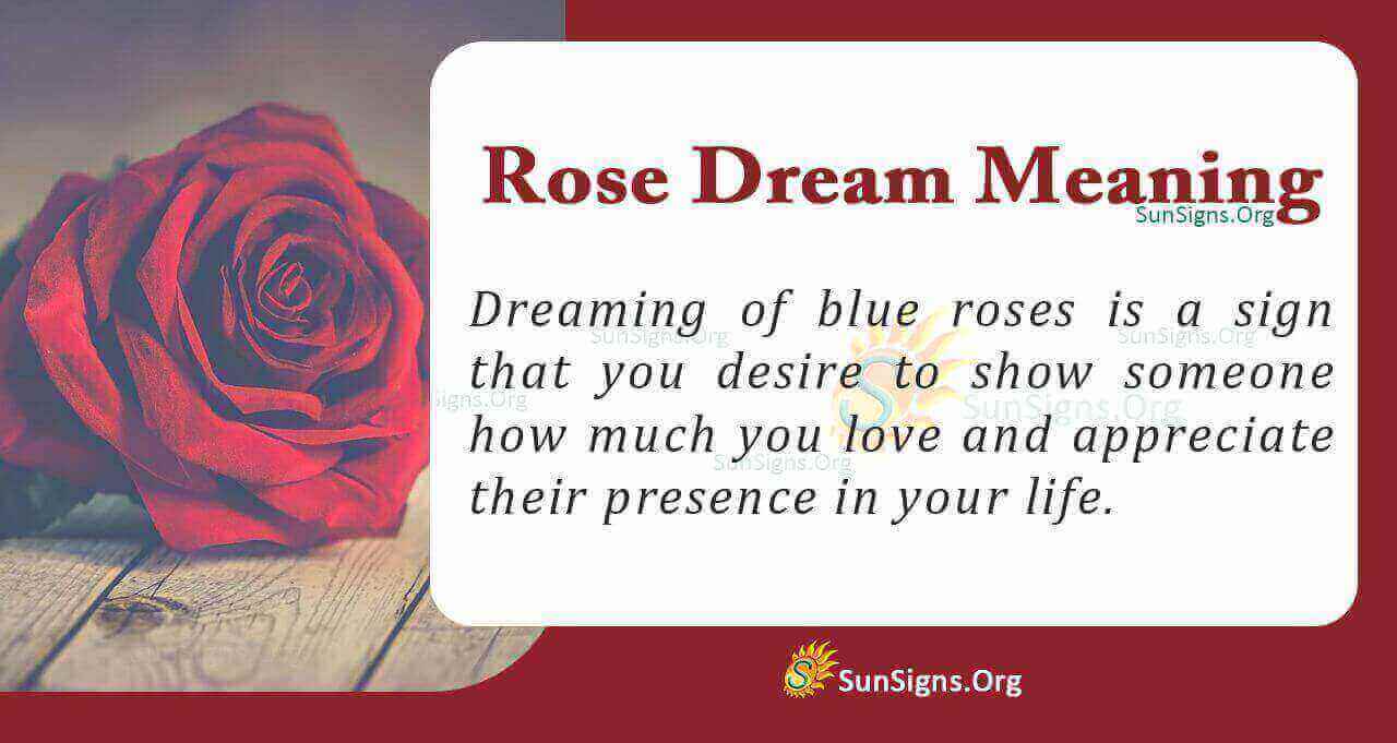 Dreaming of Roses Meaning, Interpretation and Symbolism