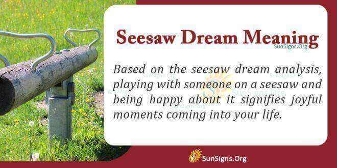 Seesaw Dream Meaning