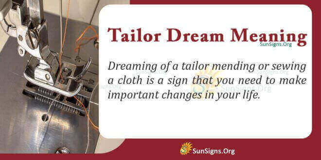 Tailor Dream Meaning