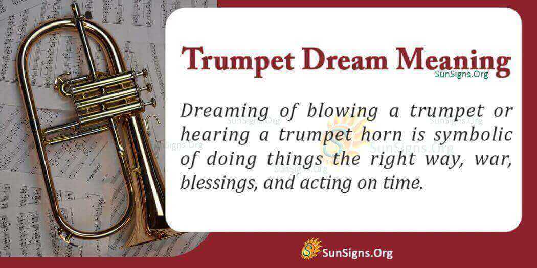 Trumpet Dream Symbol Meaning, Interpretation And Symbolism