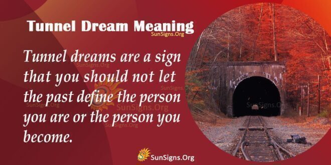 Tunnel Dream Meaning