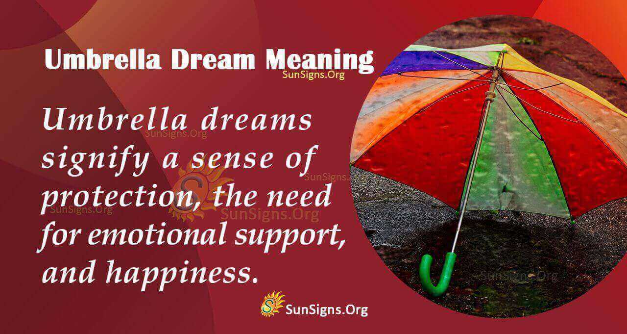 Dream of Umbrella Meaning, Interpretation and Symbolism