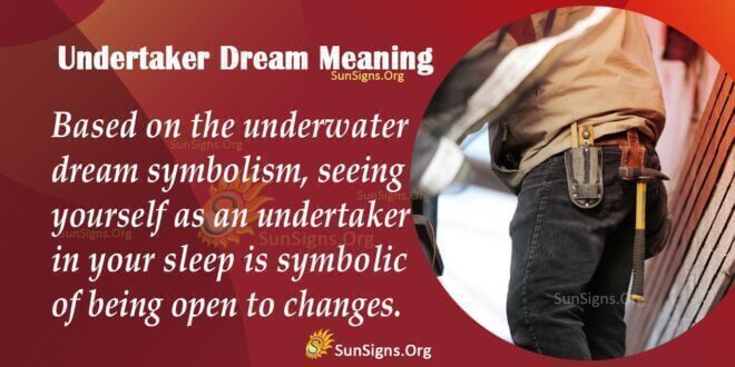 undertaker dream meaning