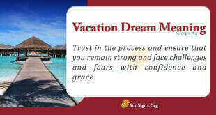 Vacation Dream Meaning