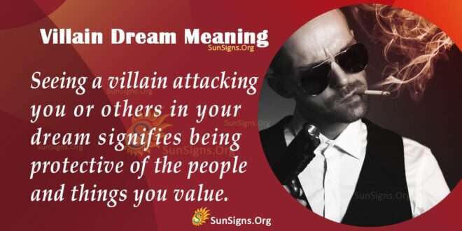 Villain Dream Meaning
