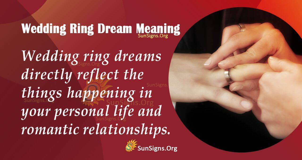 Wedding Ring in Your Dream - Meaning, Interpretation And Symbolism