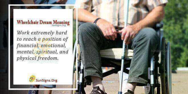 Wheelchair Dream Meaning