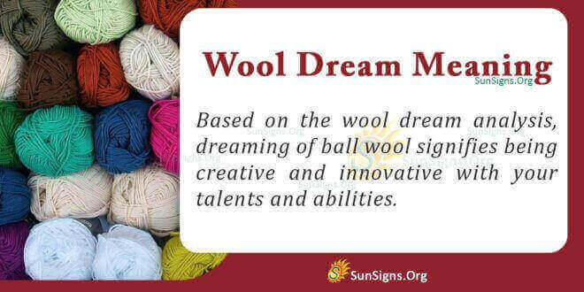 Wool Dream Meaning